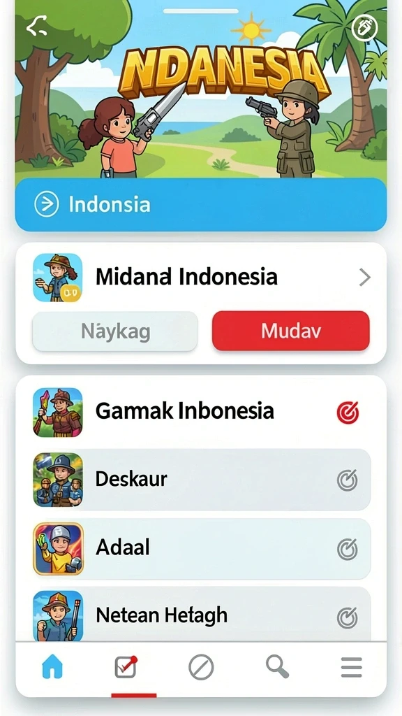 Tampilan antarmuka yang intuitif dan menarik.