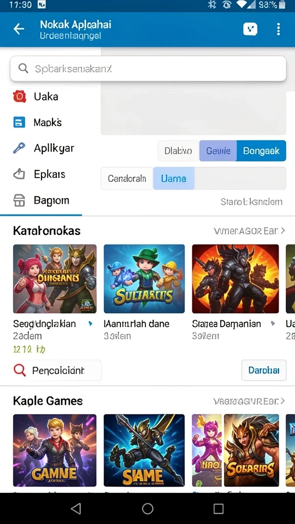 Tampilan antarmuka yang menarik dan mudah dinavigasi.