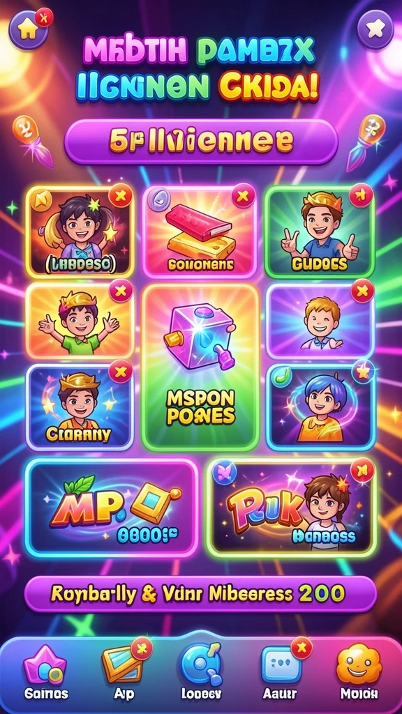 Beragam tema yang membuat permainan tidak membosankan.