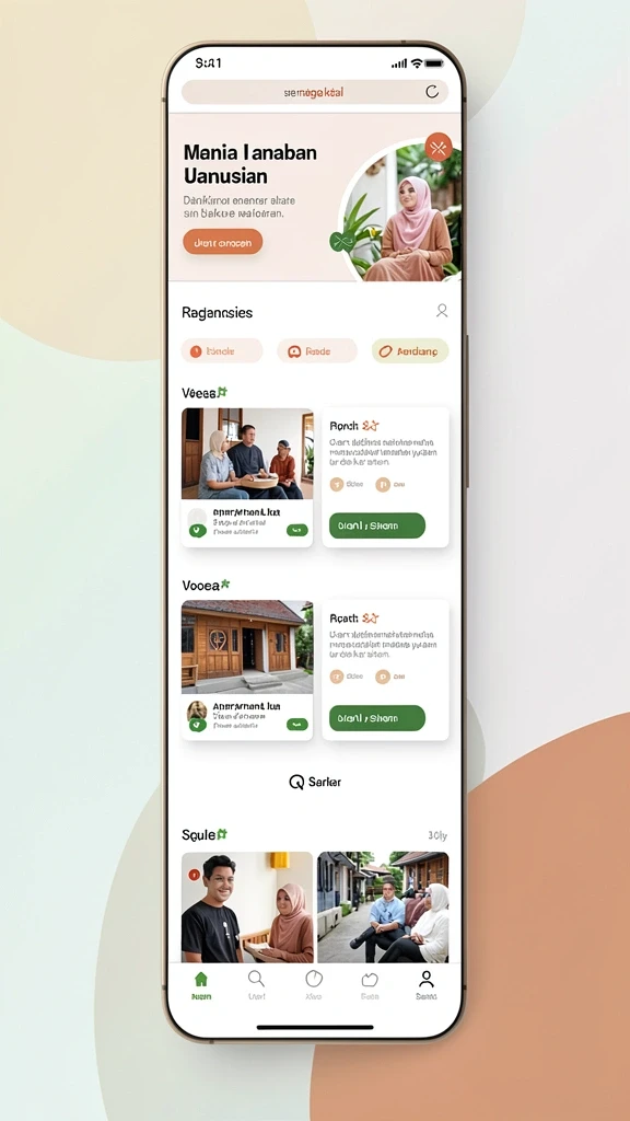 Tampilan awal permainan yang menarik dan informatif.