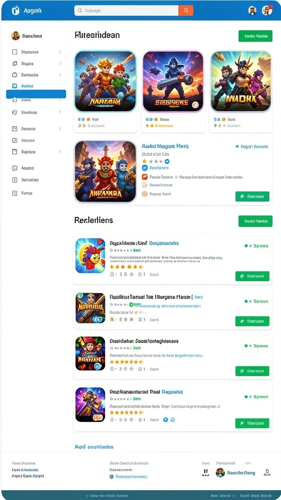 Pengguna dapat dengan mudah menemukan game favorit mereka.