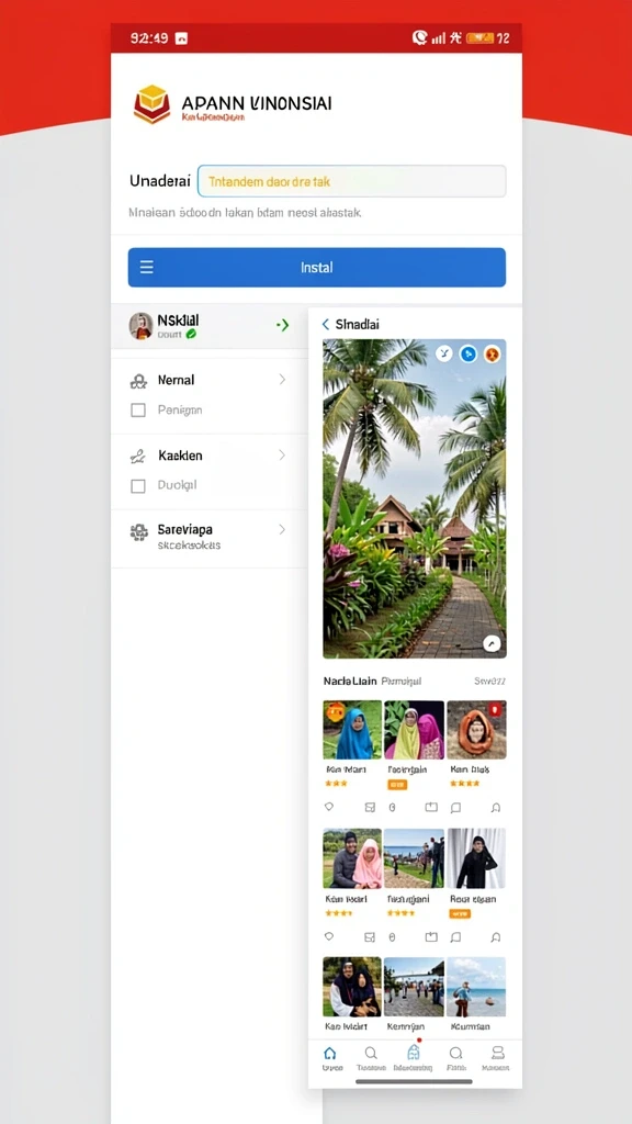 Fitur komunitas yang mendukung interaksi antar pemain.