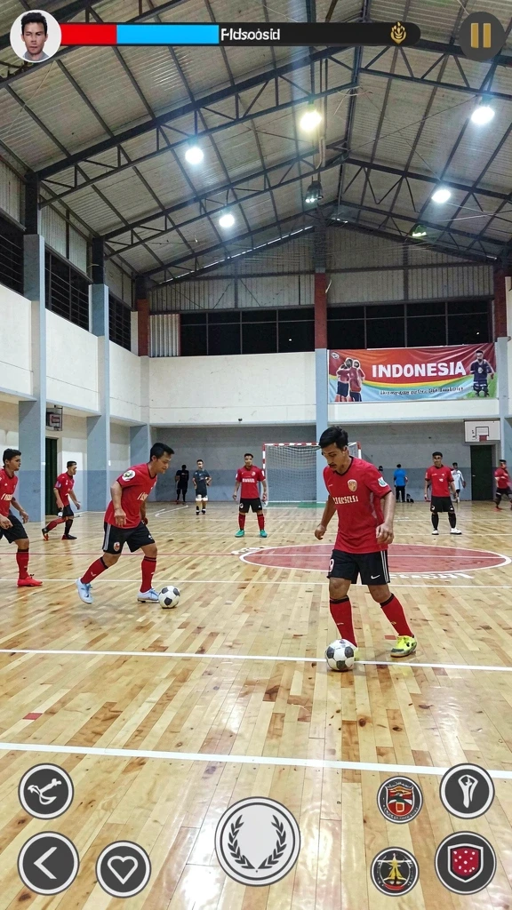 Tampilan permainan yang menarik dan mudah dinavigasi.