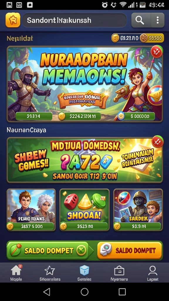 Tampilan awal aplikasi C8VIP yang menarik dan ramah pengguna.