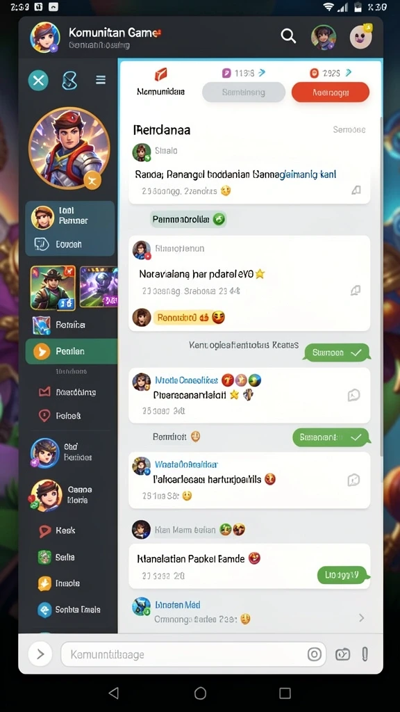 Antarmuka pengguna yang intuitif dan menarik.
