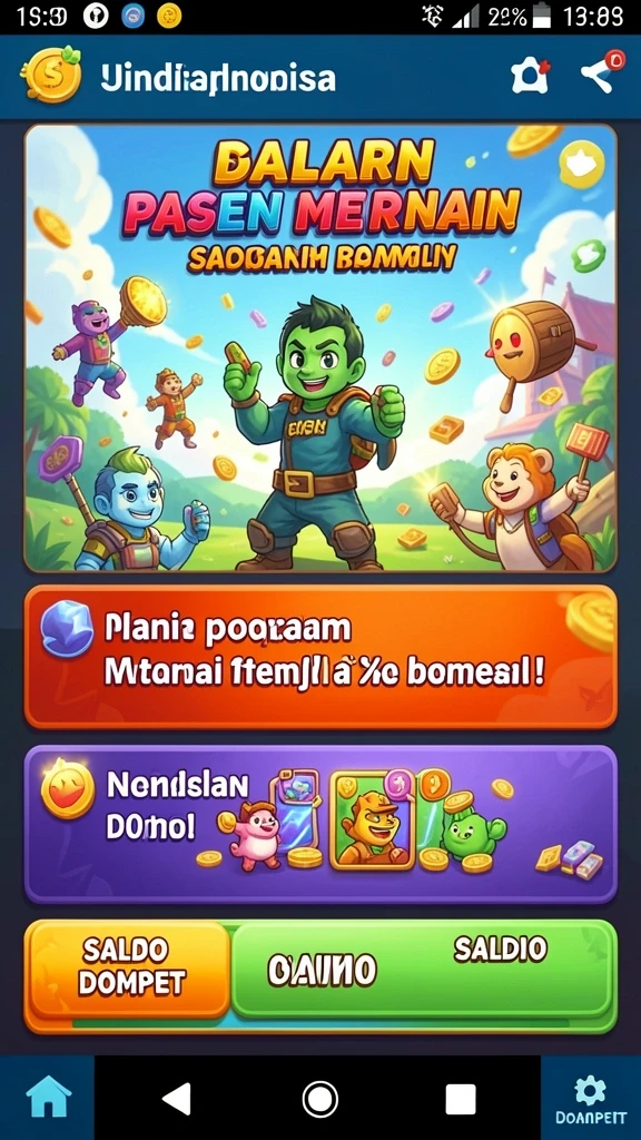 Tampilan antarmuka yang menarik dan mudah dipahami.