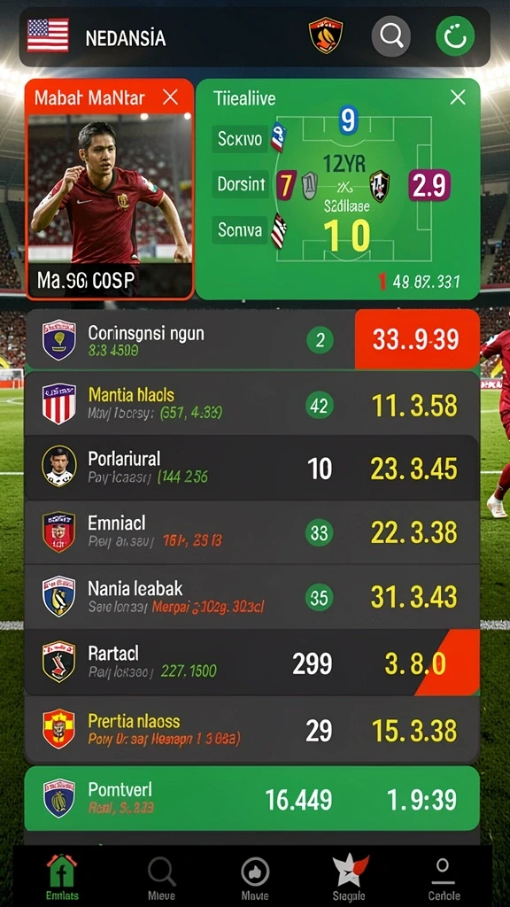 Screenshot dari level yang penuh tantangan.