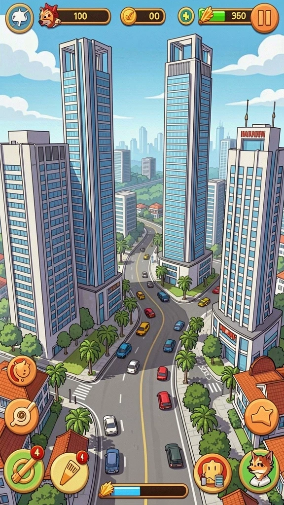 Level permainan yang beragam dan menantang.