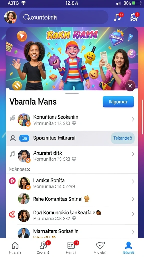 Antarmuka pengguna yang intuitif dan mudah digunakan.