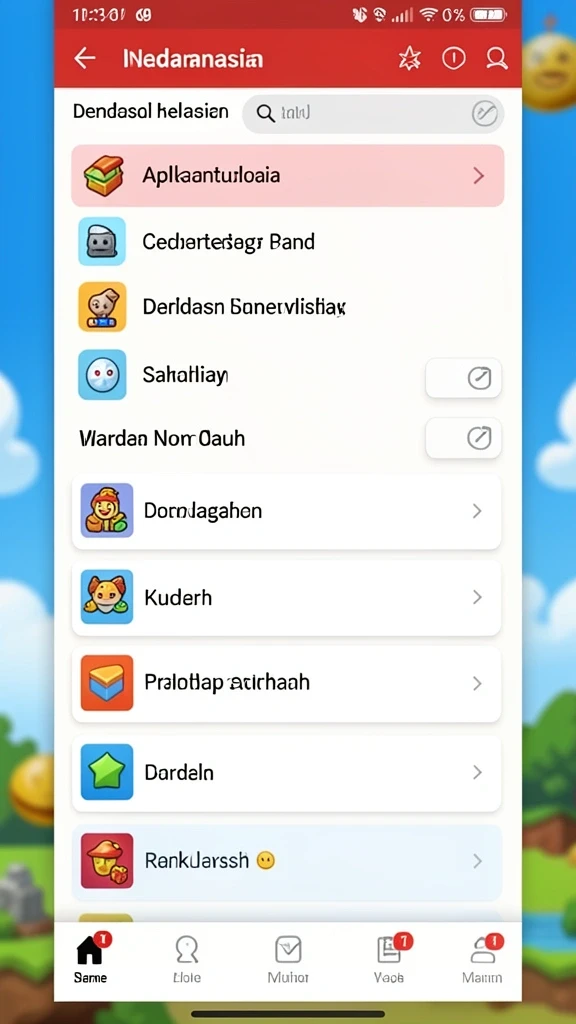 Beragam jenis permainan untuk pilihan tak terbatas.