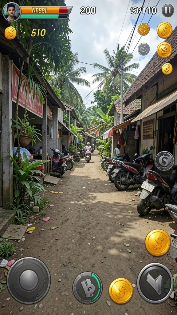 Tampilan menu utama yang menarik dan mudah dinavigasi.