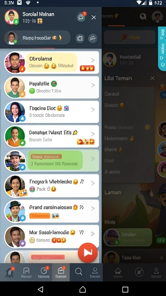 Tantangan harian yang memberikan hadiah menarik.