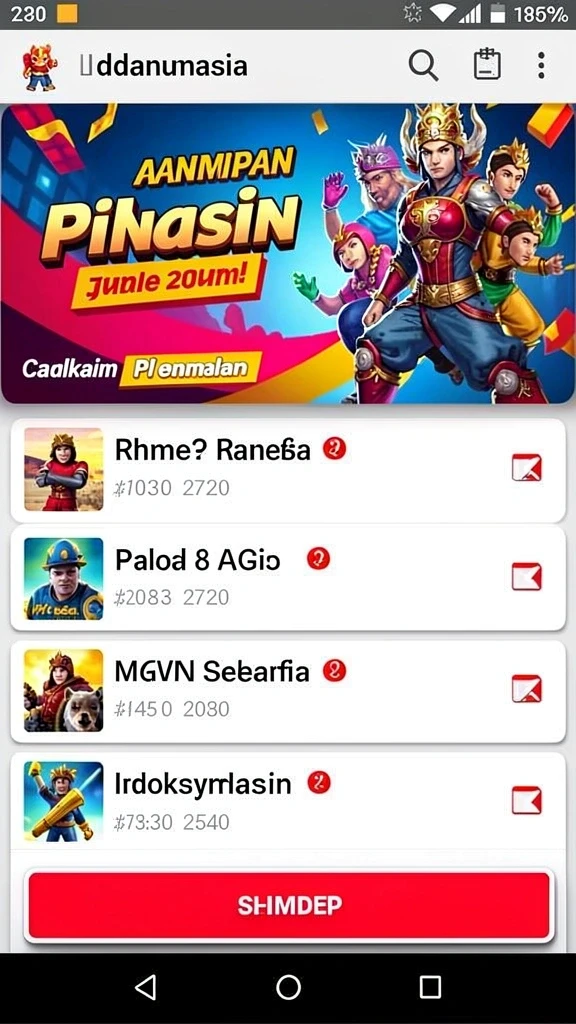 Komunitas aktif yang saling mendukung.