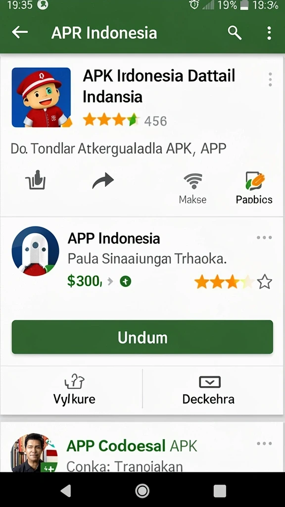Tampilan antarmuka yang user-friendly.