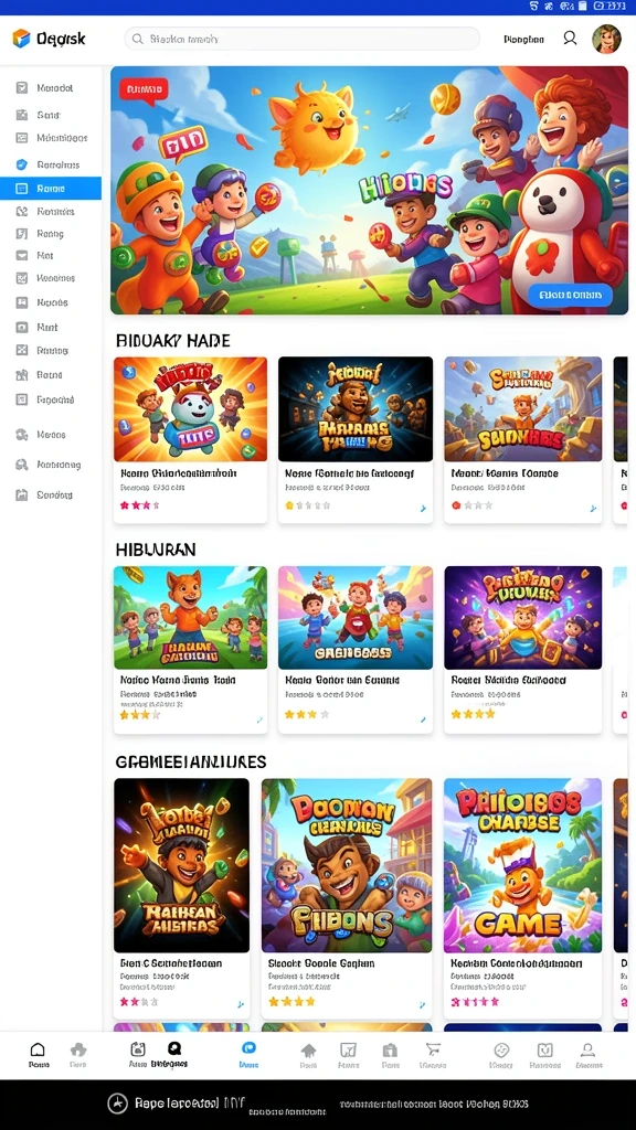 Mode multiplayer untuk tantangan yang lebih seru.