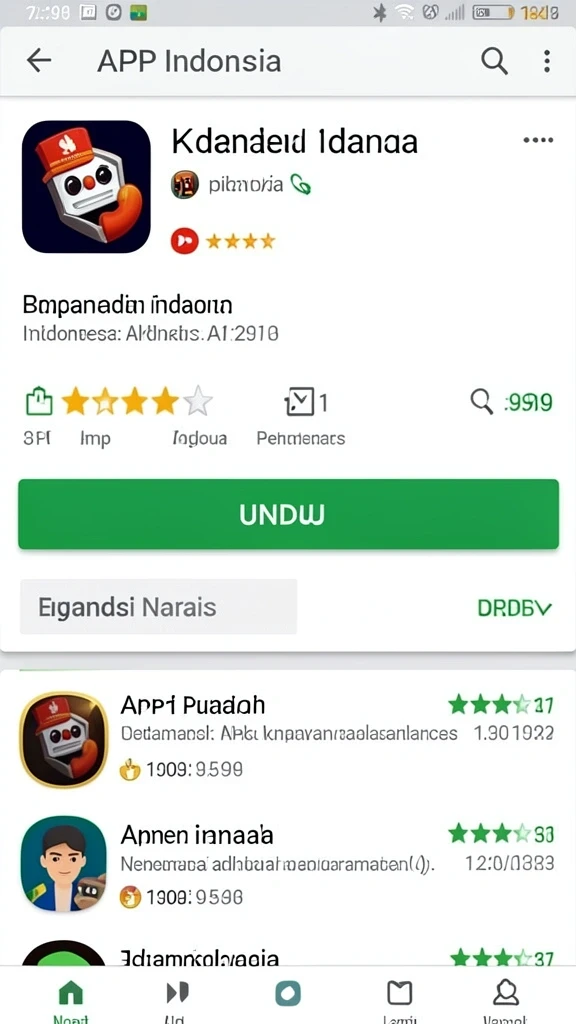 Tampilan antarmuka yang menarik dan mudah dinavigasi.