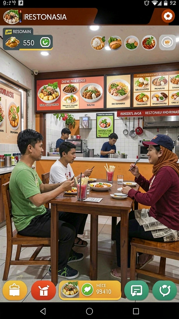 Mode permainan yang beragam untuk semua level.
