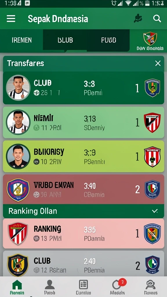 Tampilan menarik dari menu permainan INDOBIT88.