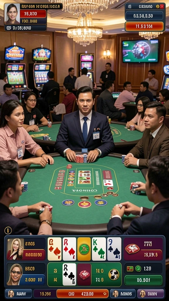 Keseruan bermain dengan teman-teman dalam mode multiplayer.