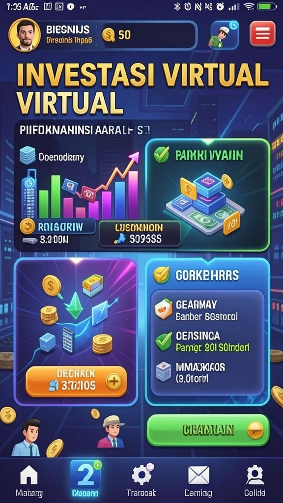 Screenshot promo menarik dengan hadiah khusus untuk pengguna baru.