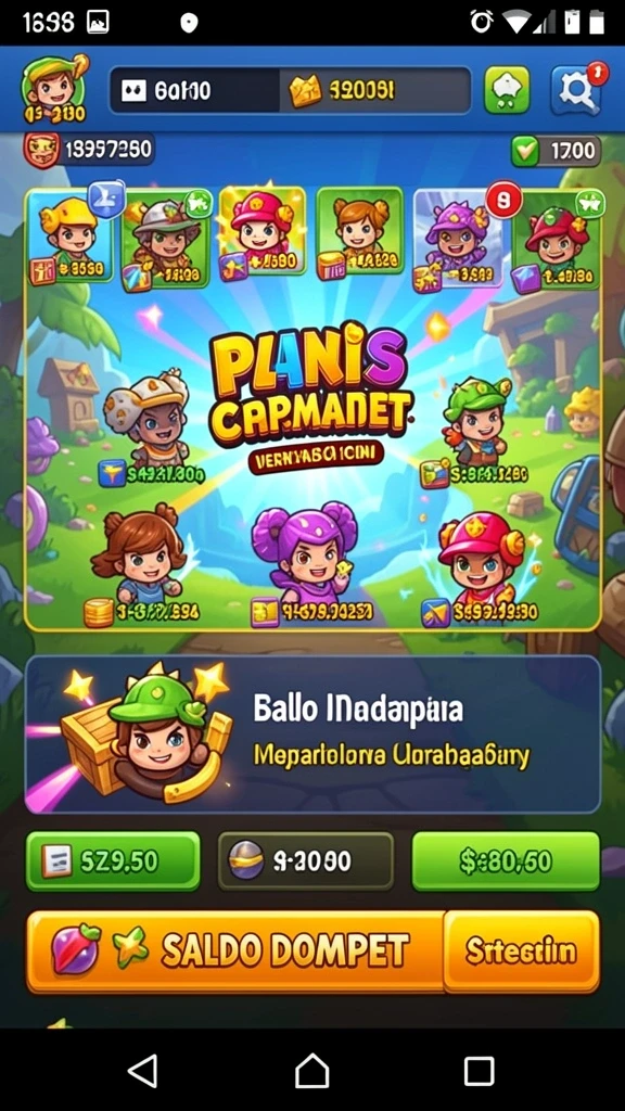 Gameplay yang seru dan mengasyikkan.