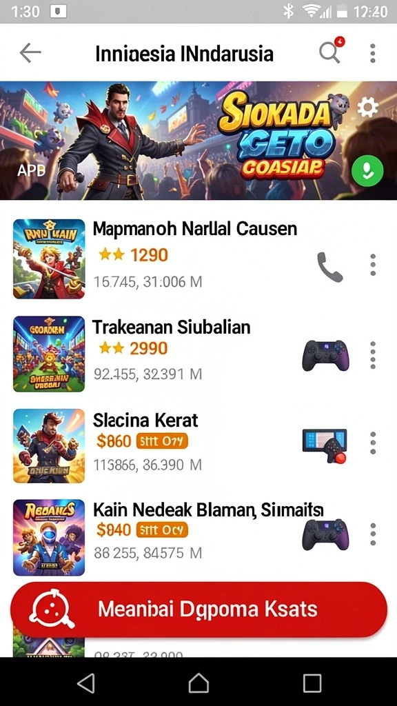 Tampilan antarmuka yang menarik dan mudah digunakan.