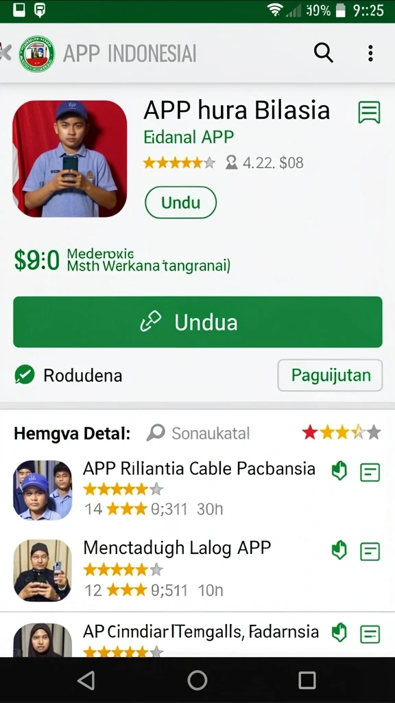 Desain ubin yang bervariasi dan menarik.