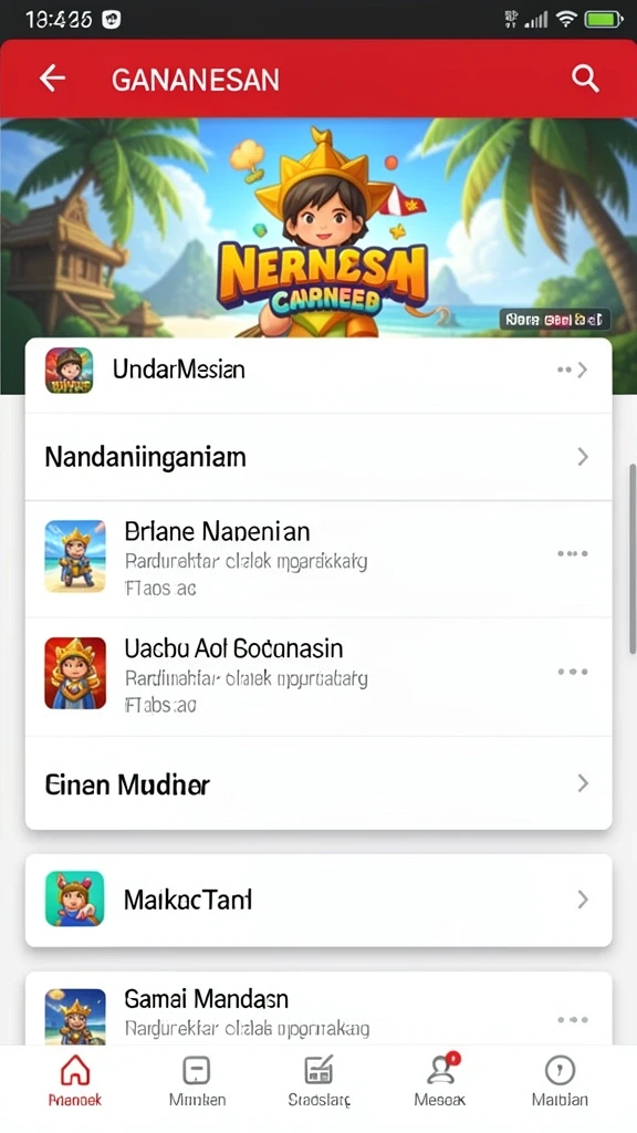 Mode permainan yang bervariasi dan menantang.