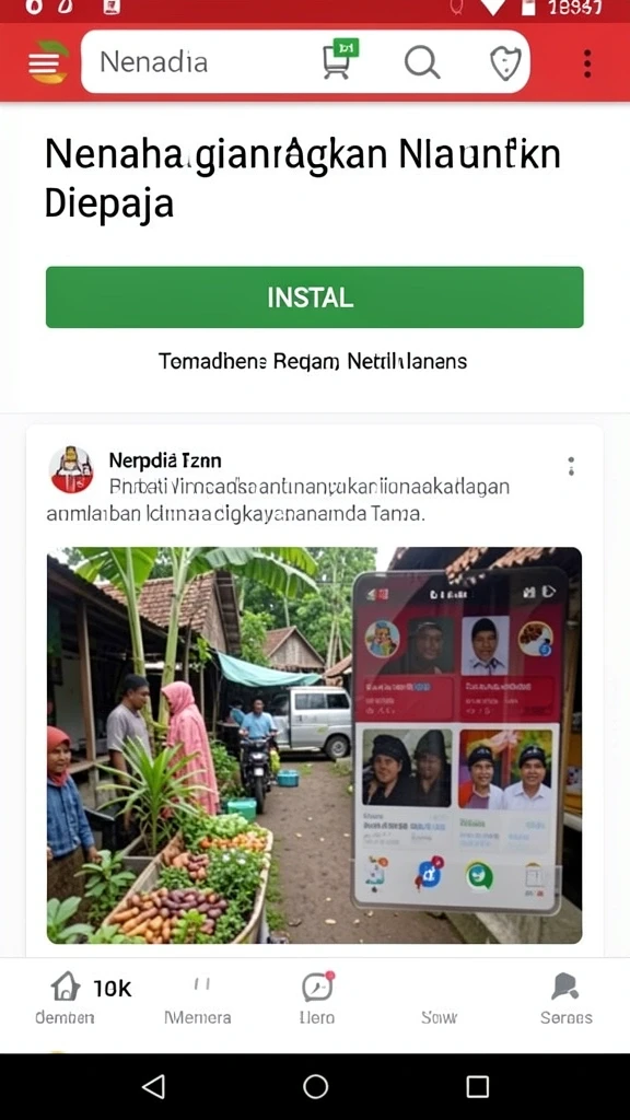Tampilan antarmuka pengguna yang menarik dan intuitif.