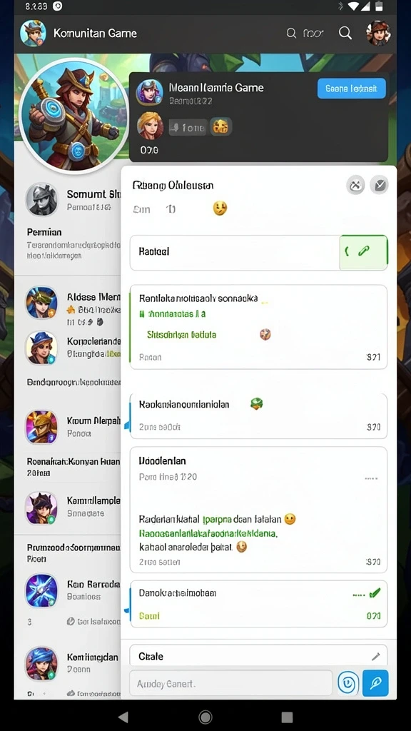 Komunitas aktif dan ramah.