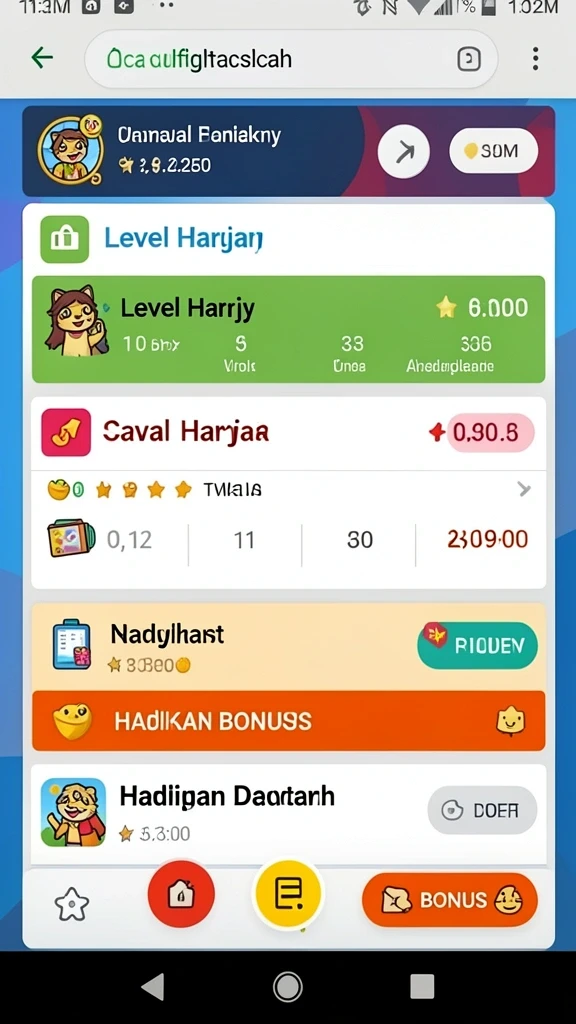 Sistem reward yang adil dan menarik bagi pemain.