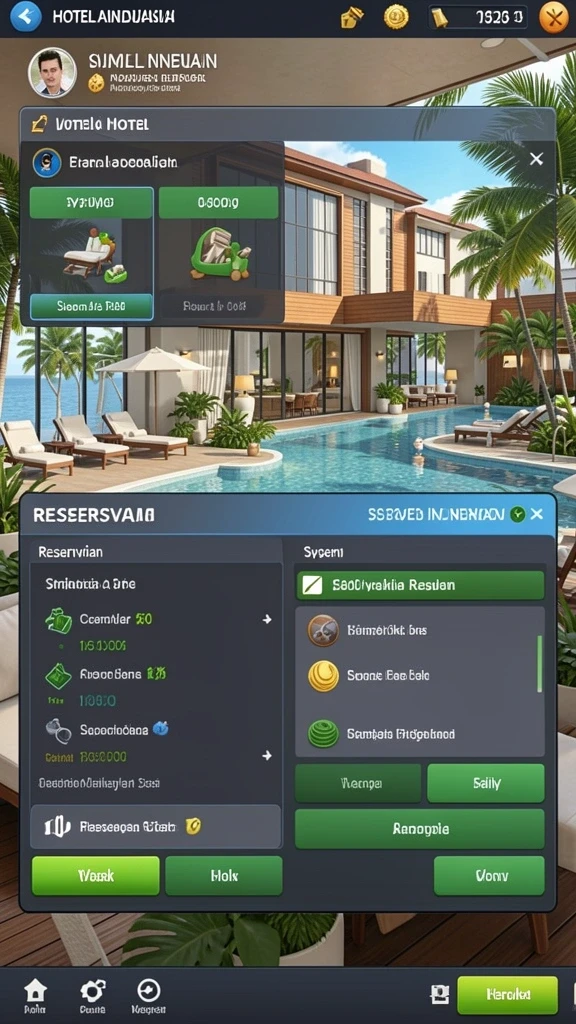 Pengguna sedang menikmati permainan slot yang seru.
