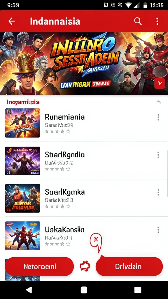 Tampilan antarmuka yang intuitif dan menarik.