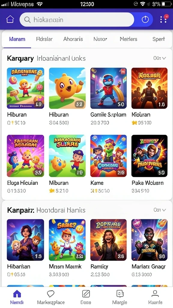 Beragam karakter menarik untuk dipilih dan dimainkan.