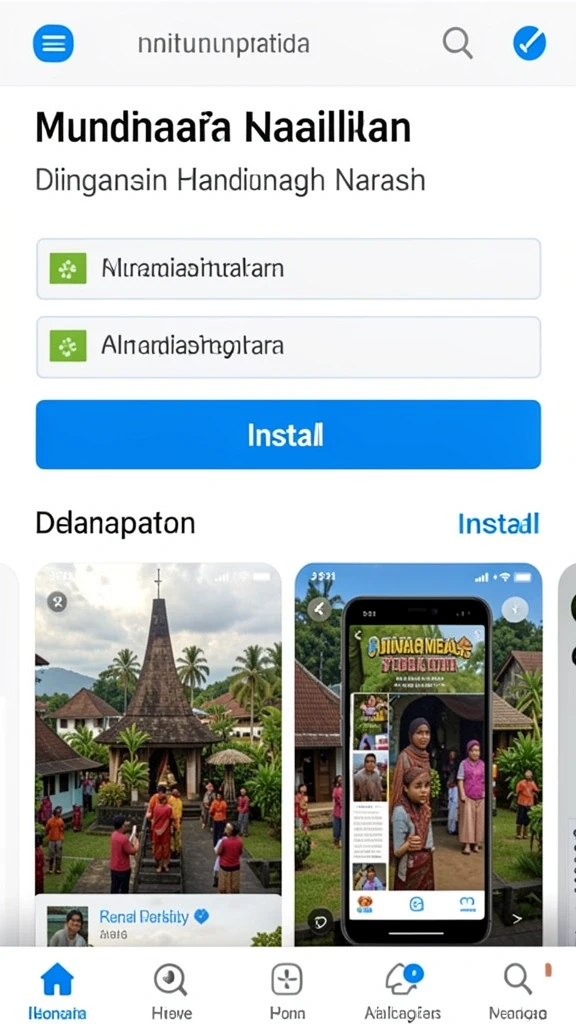Beragam pilihan mode permainan yang menarik.