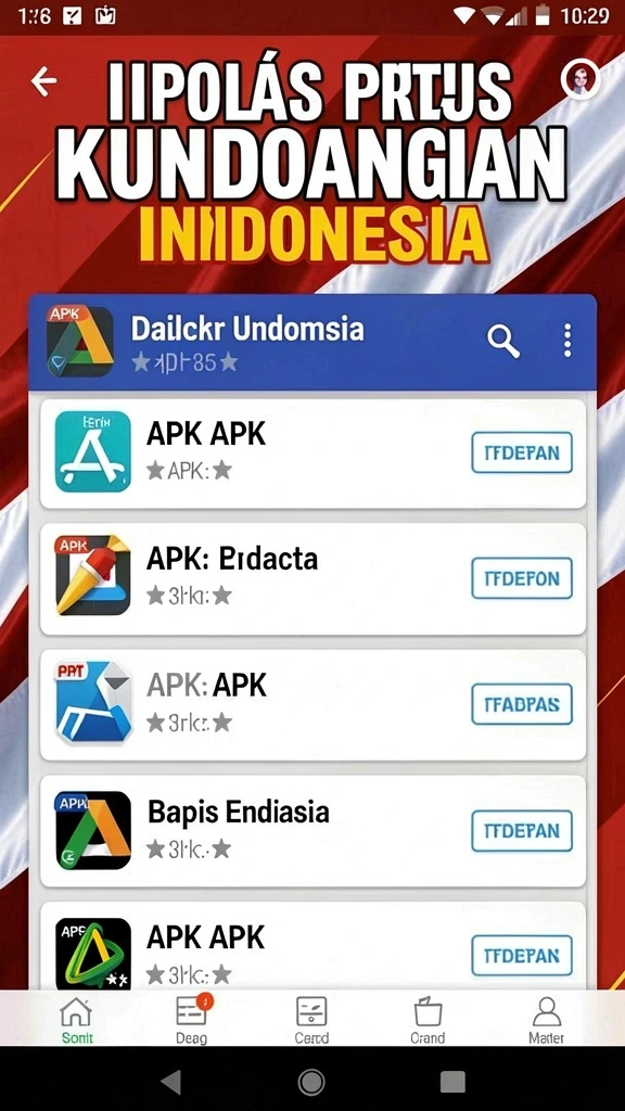 Tampilan antarmuka yang ramah pengguna.