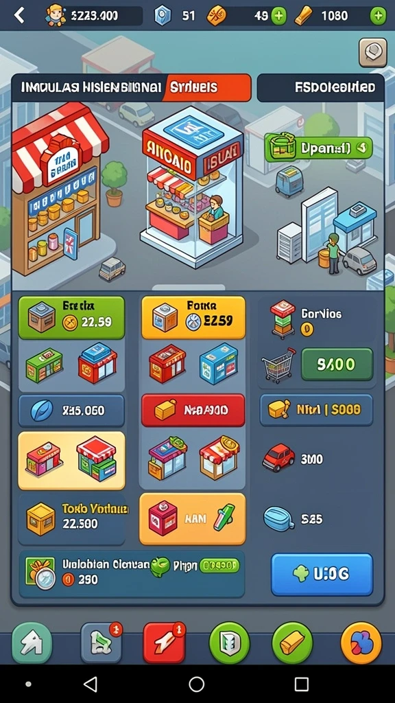 Tampilan utama yang menarik perhatian pengguna.