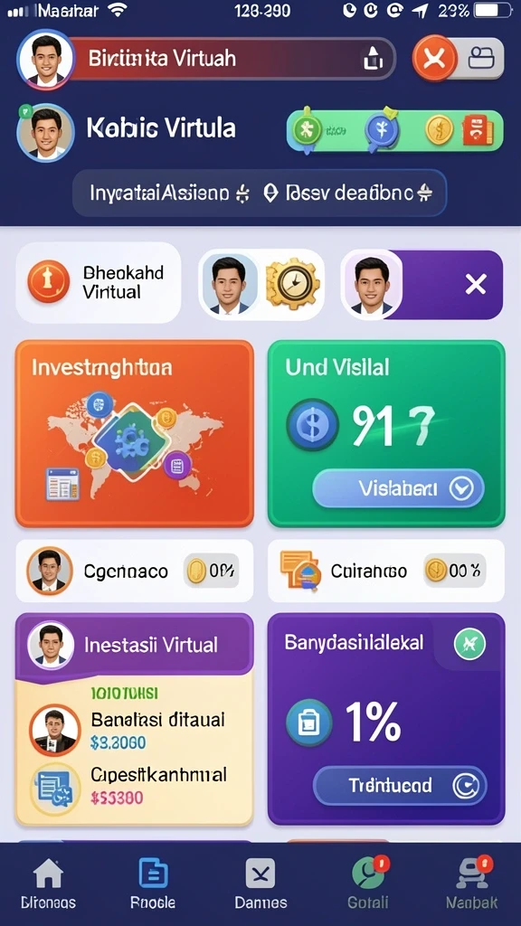 Beragam karakter unik untuk dipilih dalam game.