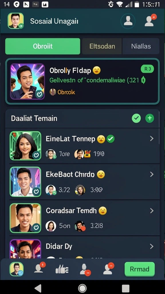 Tangkapan layar memperlihatkan fitur multiplayer yang seru.