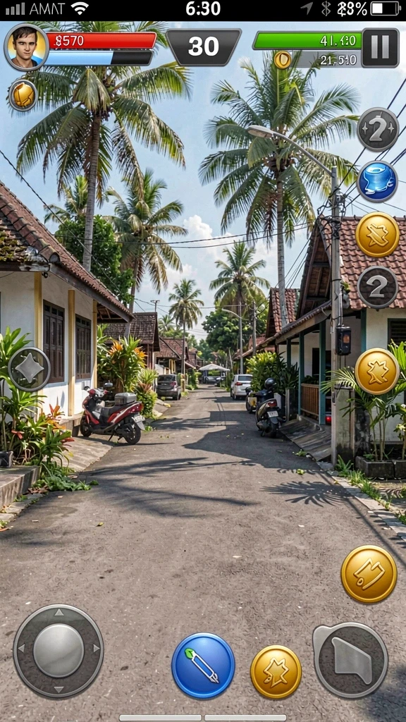 Desain level yang kreatif dan menantang.