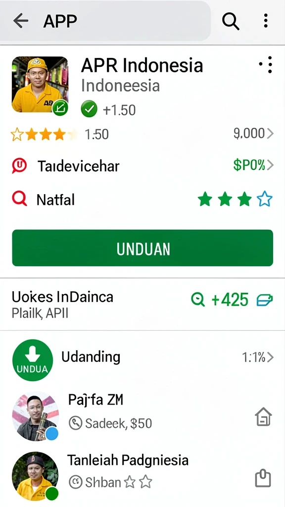 Tampilan antarmuka pengguna yang intuitif dan mudah digunakan.